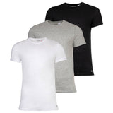 Calvin Klein Herren T-Shirt, 3er Pack - Icon Stretch, Rundhals, Baumwolle