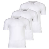 Calvin Klein Herren T-Shirt, 3er Pack - Icon Stretch, Rundhals, Mikrofaser