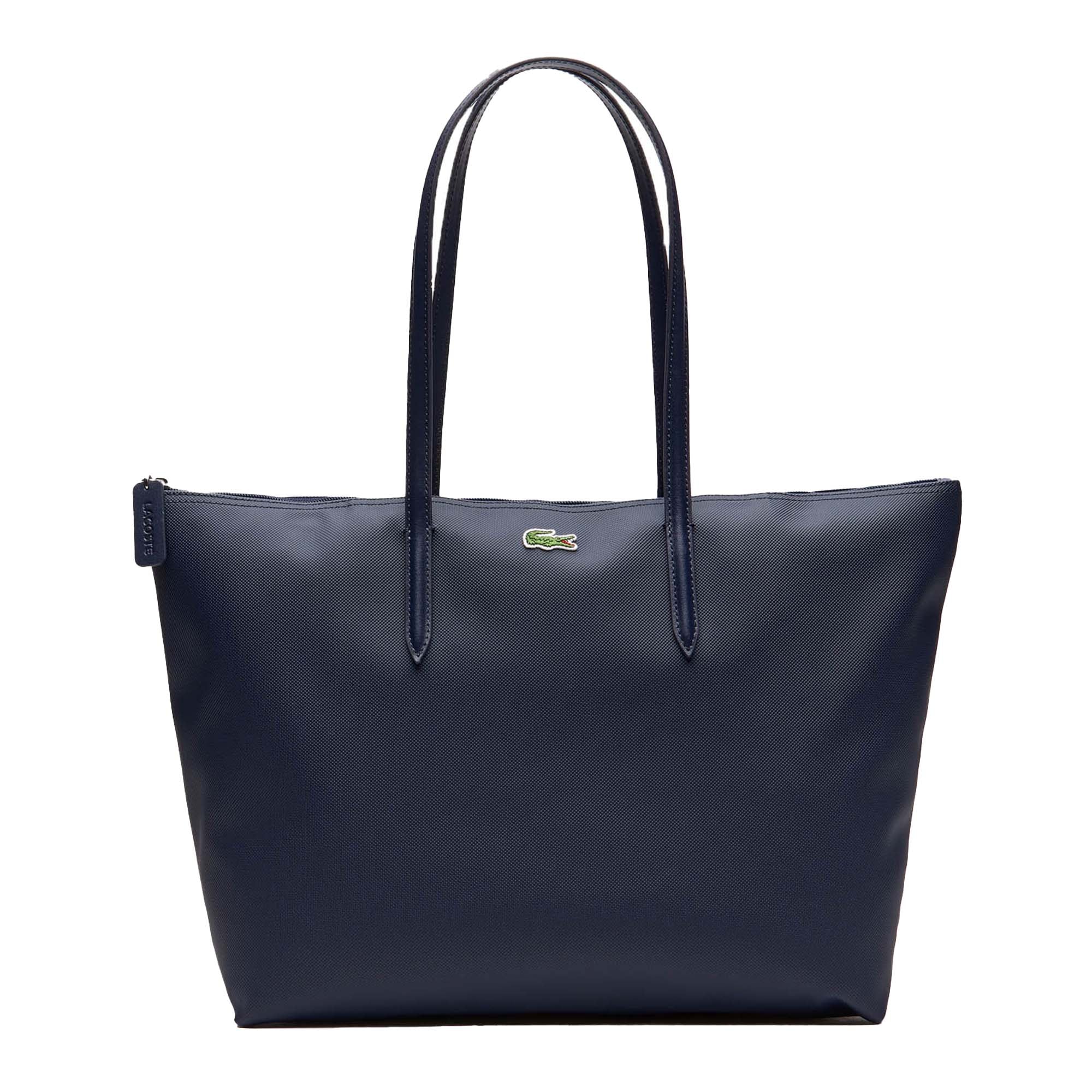 LACOSTE Damen Handtasche - L1212 Core Essentials Shopping Bag, 30x34x14cm (HxBxT)