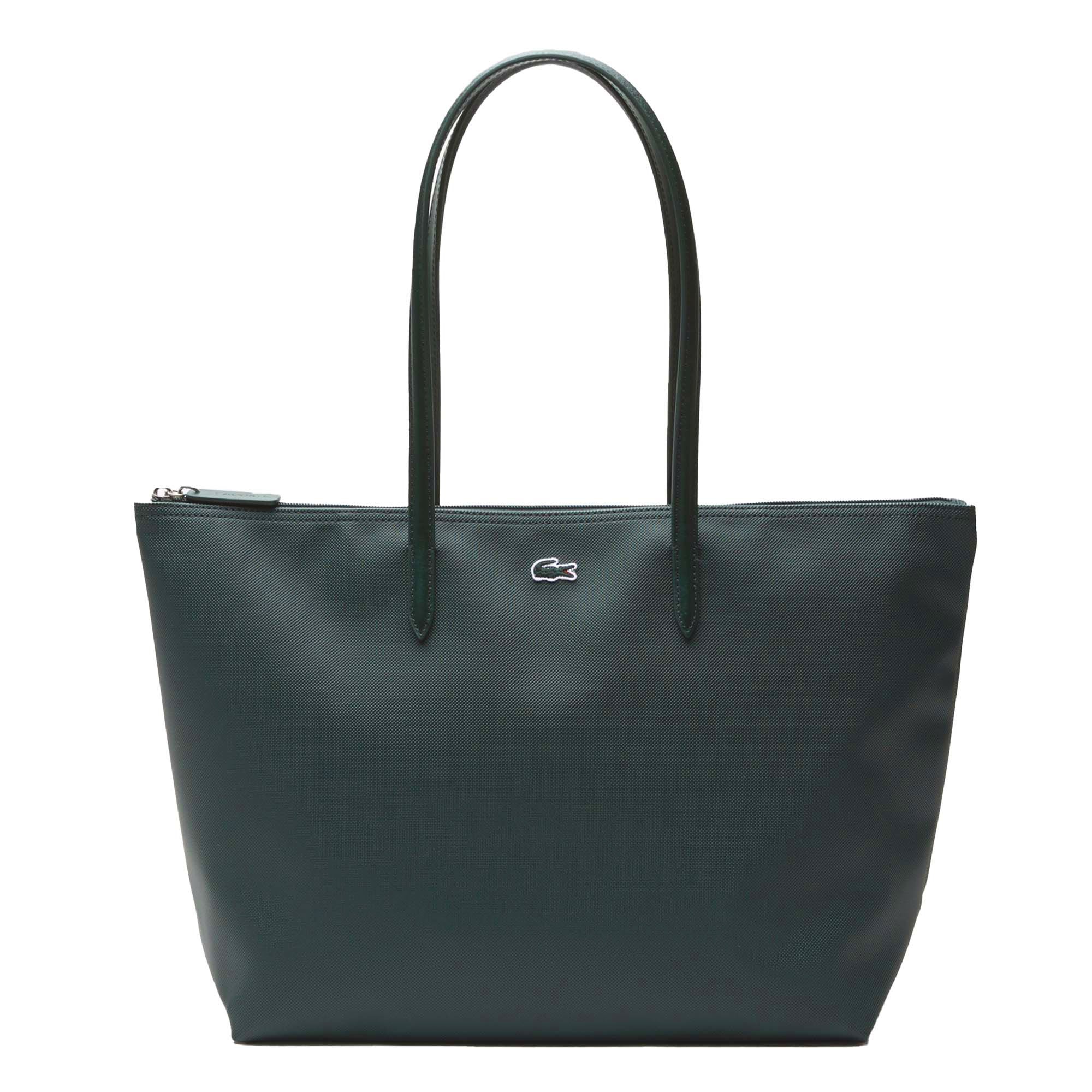 LACOSTE Damen Handtasche - L1212 Core Essentials Shopping Bag, 30x34x14cm (HxBxT)