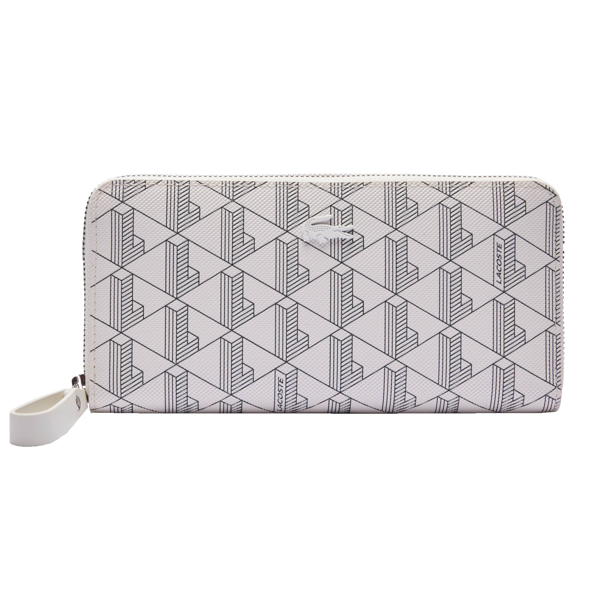 LACOSTE Damen Geldbörse - Daily Lifestyle Large Zipped Billfold, 10,5x20x3cm (HxBxT)