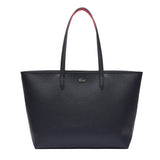 LACOSTE Damen Handtasche - Anna Petit Piqué Zipped Shopping Bag, 30x35x14cm (HxBxT)