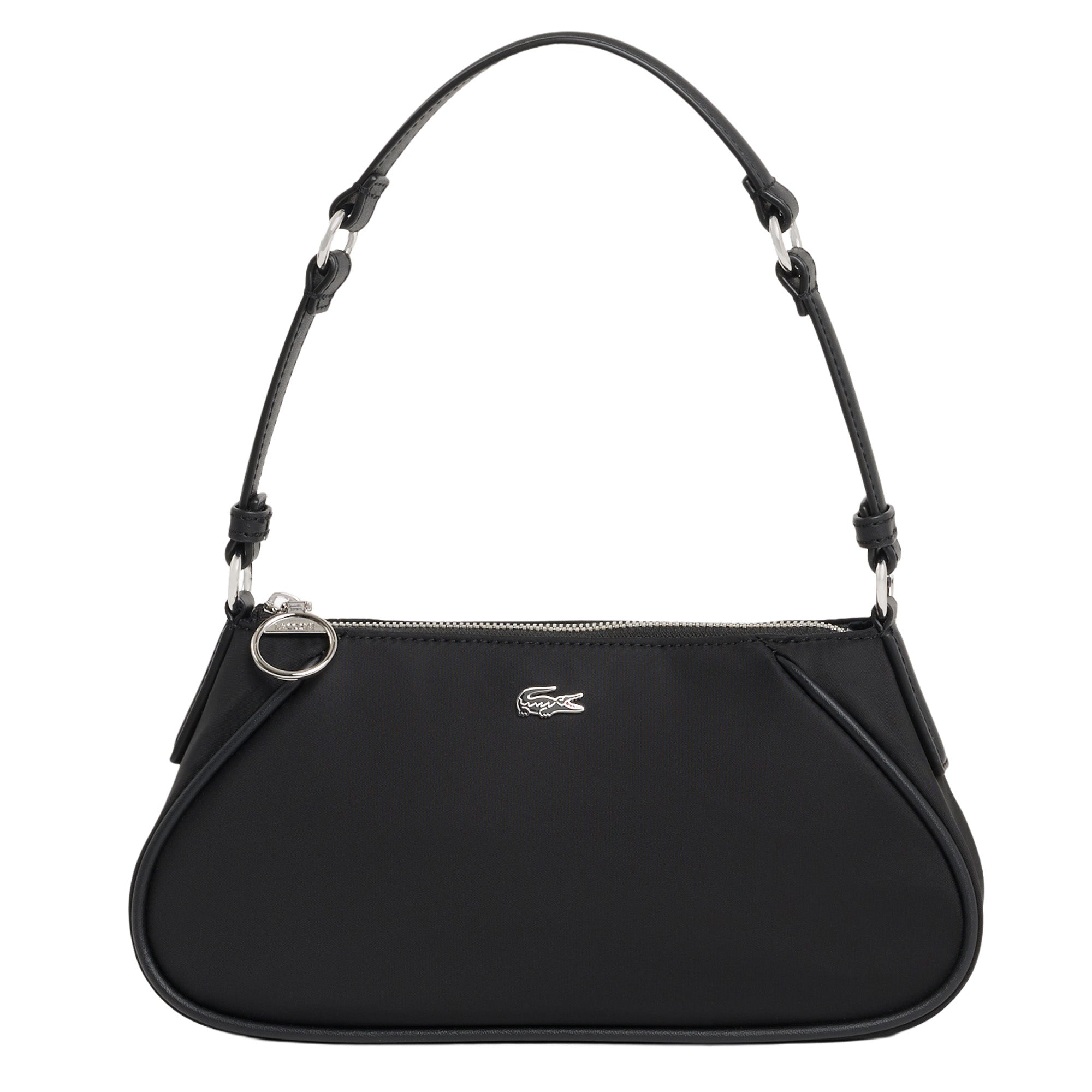 LACOSTE Damen Handtasche - Day In L S Hobo Bag, Logo, 12,5x26x8cm (HxBxT)