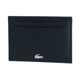 LACOSTE Herren Kreditkartenhülle, echtes Leder - Credit Card Holder, 7,5x11x1cm (HxLxB)
