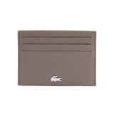 LACOSTE Herren Kreditkartenhülle, echtes Leder - Credit Card Holder, 7,5x11x1cm (HxLxB)