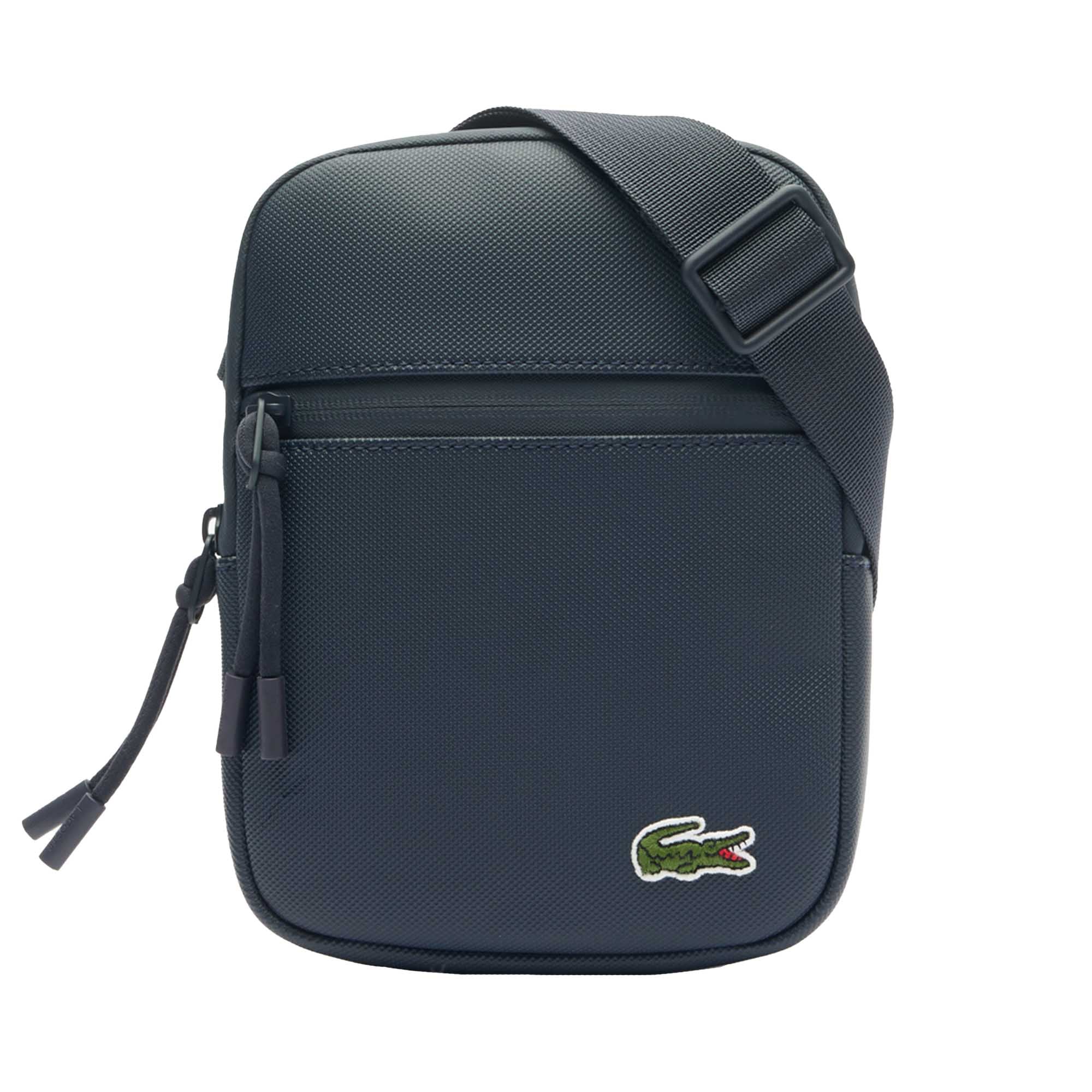 LACOSTE Herren Umhängetasche - S Flat Crossover Bag, 21x16x3,5cm (HxBxT)