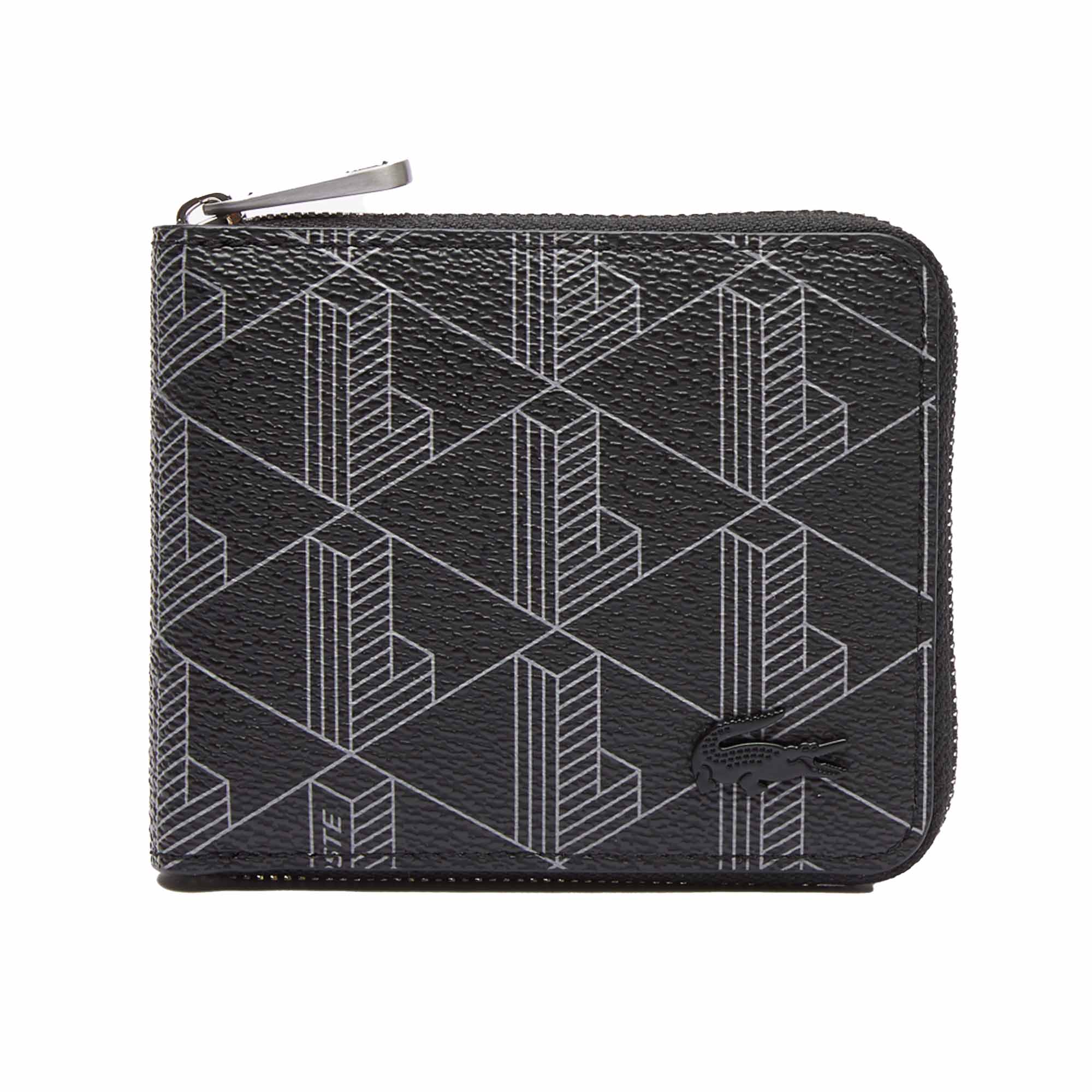 LACOSTE men's wallet - The Blend Compact Zipped Billfold, 9,5x11x2cm (HxWxD)