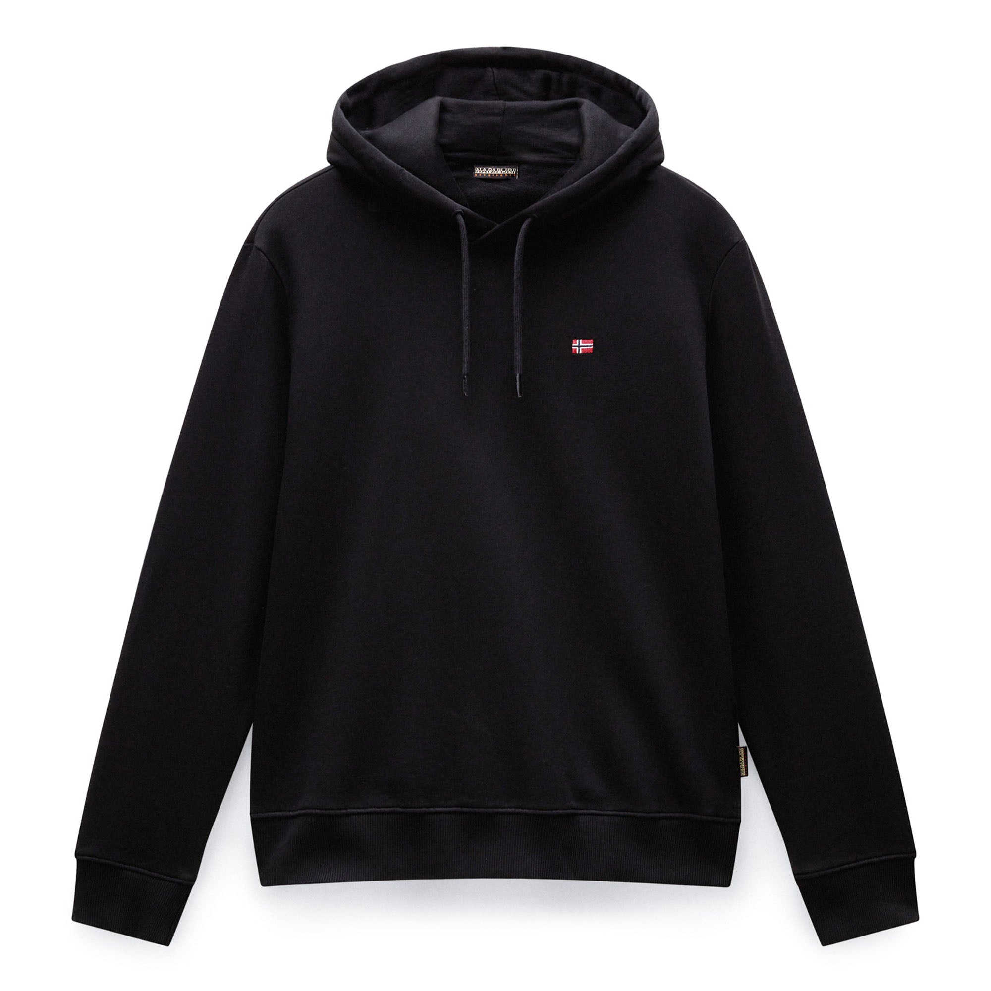 NAPAPIJRI Herren Hoodie - BALIS HOOD, Small Flag, Kapuze, Regular Fit, warm gefüttert, einfarbig