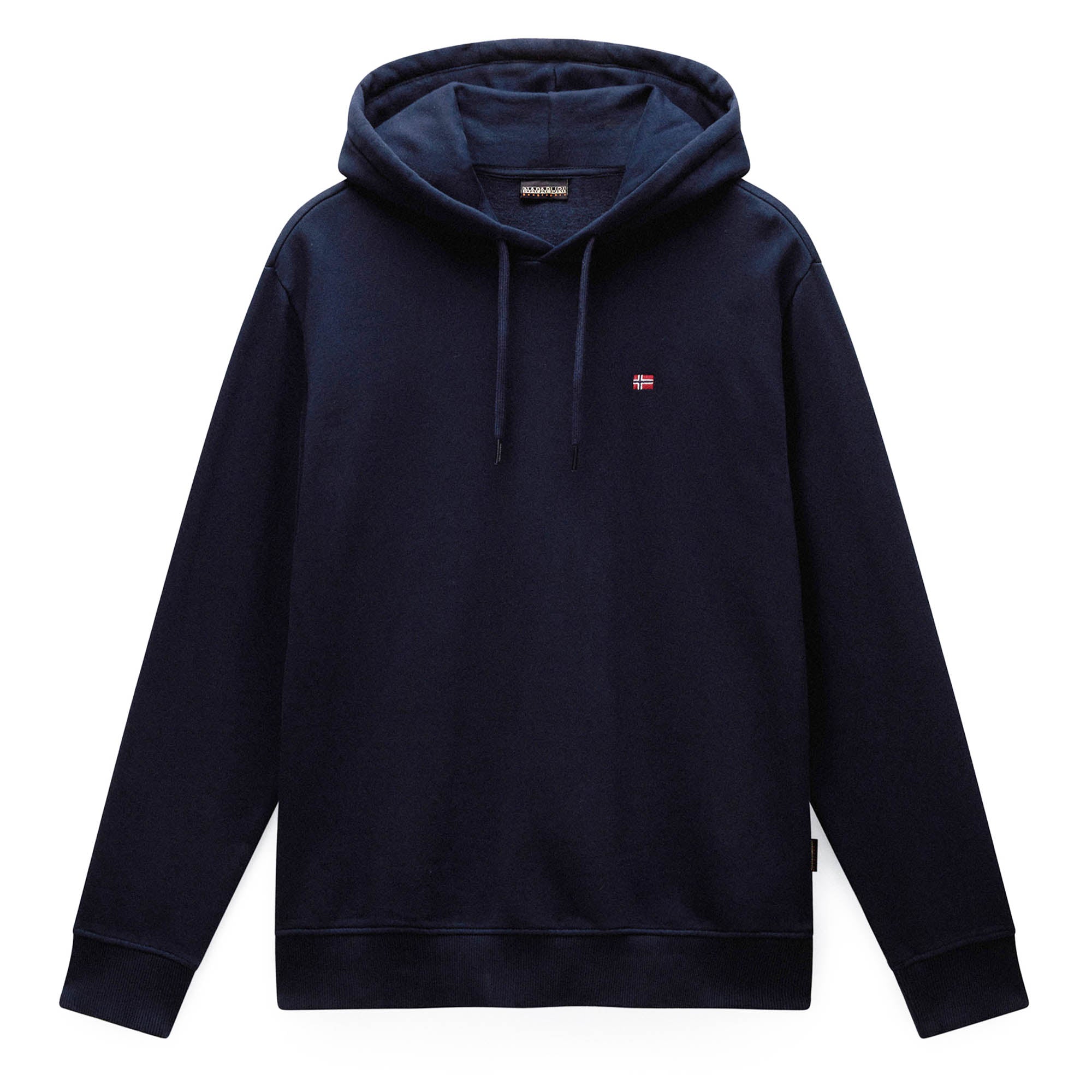 NAPAPIJRI Herren Hoodie - BALIS HOOD, Small Flag, Kapuze, Regular Fit, warm gefüttert, einfarbig