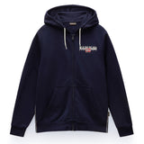 NAPAPIJRI Men Sweat Jacket - B-AYLMER, Hood, Zip, Regular Fit, Plain Colour