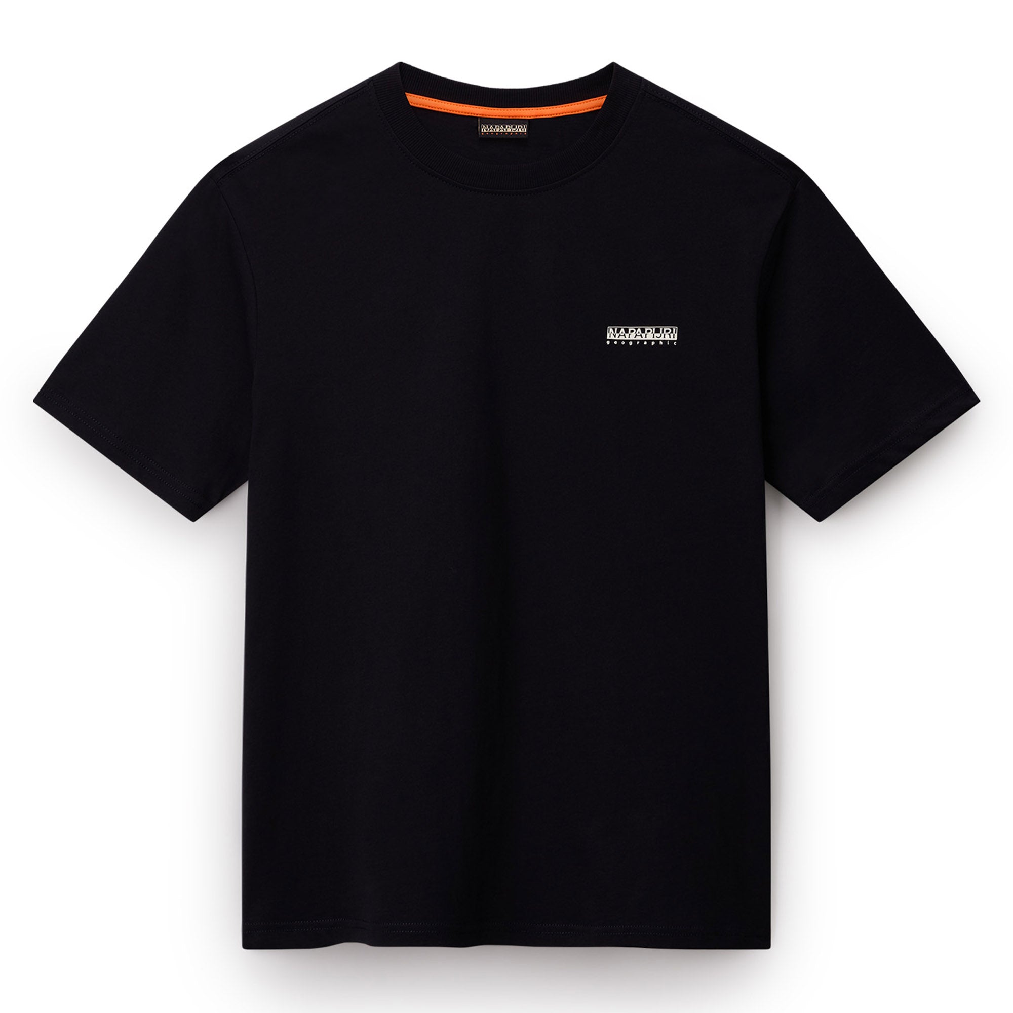 NAPAPIJRI Herren T-Shirt - S-SMALL BOX, Rundhals, Baumwolle, Logo, einfarbig