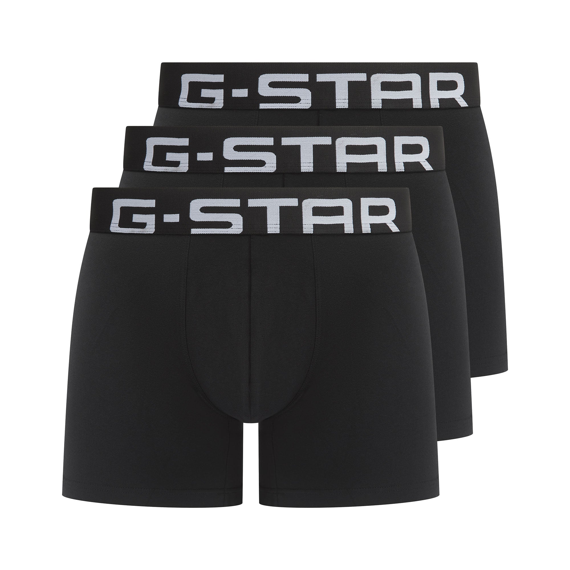 G-STAR Herren Boxershorts, 3er Pack - OAK, Trunks, Cotton Stretch