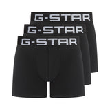 G-STAR Herren Boxershorts, 3er Pack - OAK, Trunks, Cotton Stretch