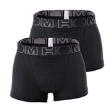 HOM Herren Boxer Shorts, 2er Pack - HOM Boxerlines #2, Baumwolle