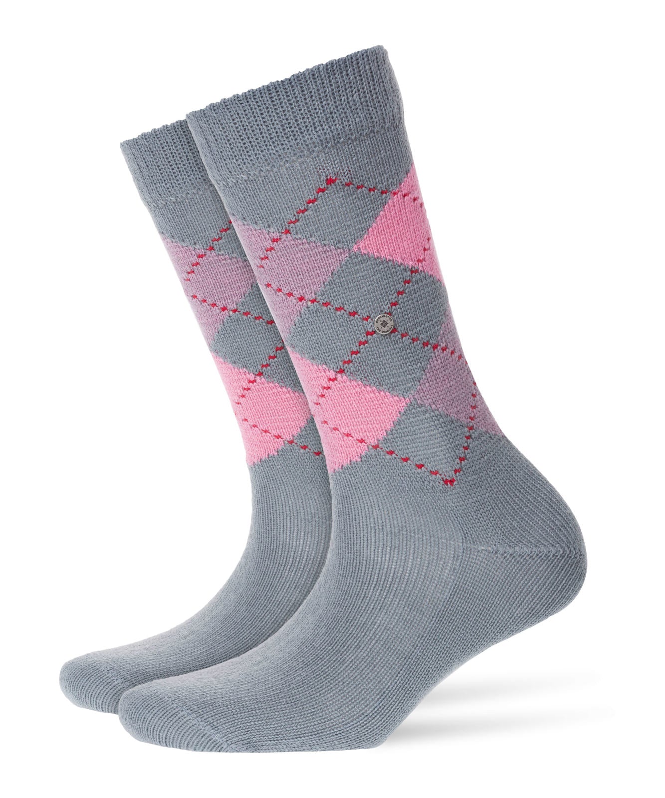 Burlington Damen Socken WHITBY - Kurzstrumpf, Rautenmuster, Onesize, 36-41