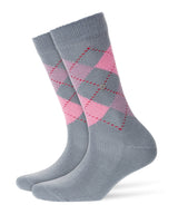 Burlington Damen Socken WHITBY - Kurzstrumpf, Rautenmuster, Onesize, 36-41