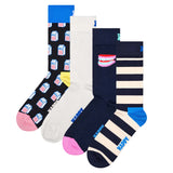 Happy Socks Unisex Socken, 4er Pack - Special Geschenkbox, Farb-Mix