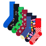 Happy Socks 7er Pack Unisex Socken - Geschenkbox, gemischte Farben