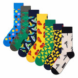 Happy Socks 7er Pack Unisex Socken - Geschenkbox, gemischte Farben