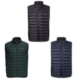 Pepe Jeans Herren Steppweste - BALLE GILLET, Nylon, Stehkragen, Taschen, einfarbig