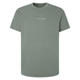 Pepe Jeans Herren T-Shirt - DAVID TEE, Rundhals, Kurzarm, Baumwolle, Logo, einfarbig
