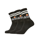 ellesse Unisex Sportsocken PULLO im Pack - Tennissocken, Vorteilspack, Crew Socken, Logo