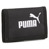 PUMA Unisex Geldbörse - Phase Wallet, Geldbeutel, Logo, einfarbig, 8x13x2 (HxBxT)