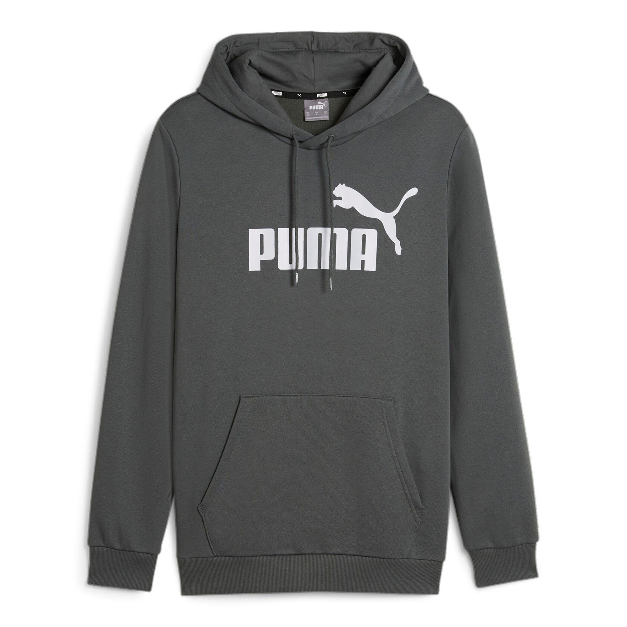 PUMA Herren Hoodie - ESS Big Logo Hoodie FL, Kapuze, Logo
