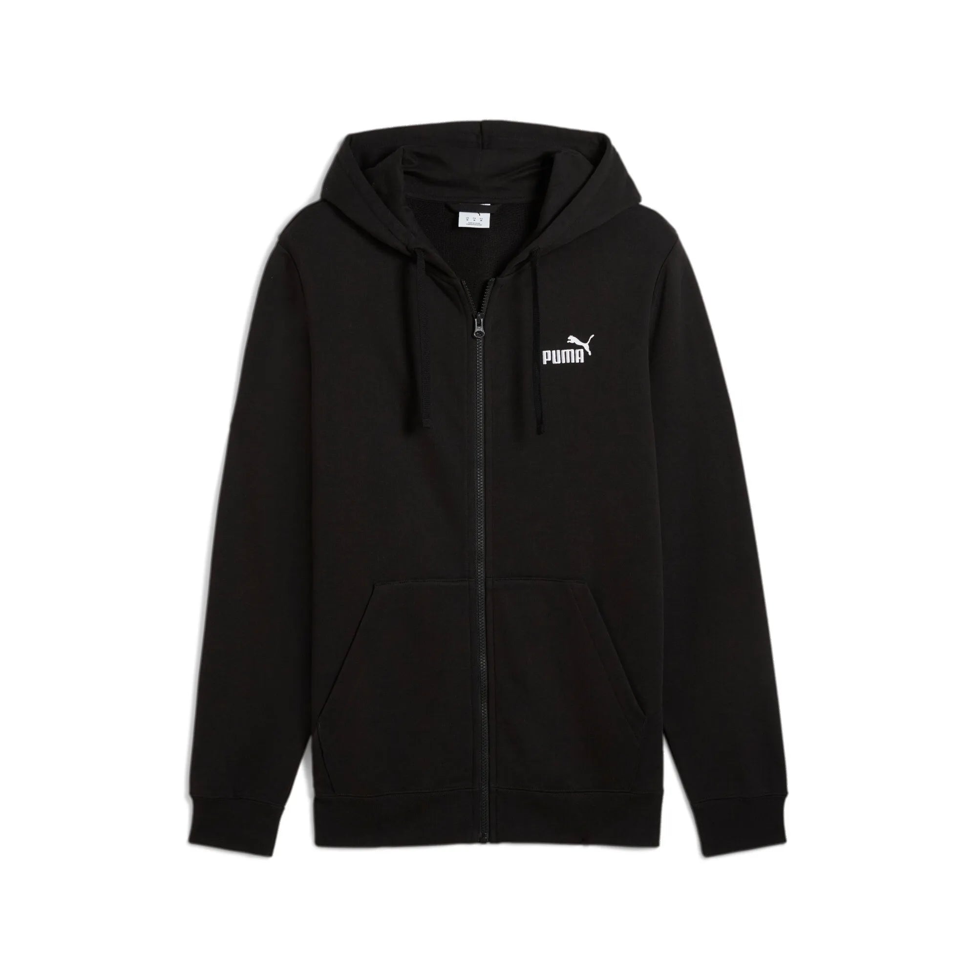 PUMA Herren Sweatjacke - ESS Full-Zip Hoodie, Kapuze, Baumwollmischung