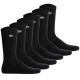 LACOSTE Unisex Socken, 6er Pack - Tennissocken, Baumwollmischung, einfarbig