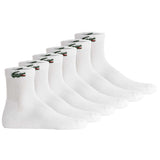 LACOSTE Unisex Sneakersocken, 6er Pack - Mid- Length, Sport Socks