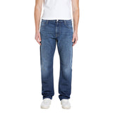 REPLAY Herren Jeans - INDIGO, Stretch Denim, Länge 32, Straight Fit