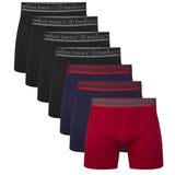 Bamboo basics Herren Boxer Shorts, 7er Pack - RICO7P, atmungsaktiv, Single Jersey