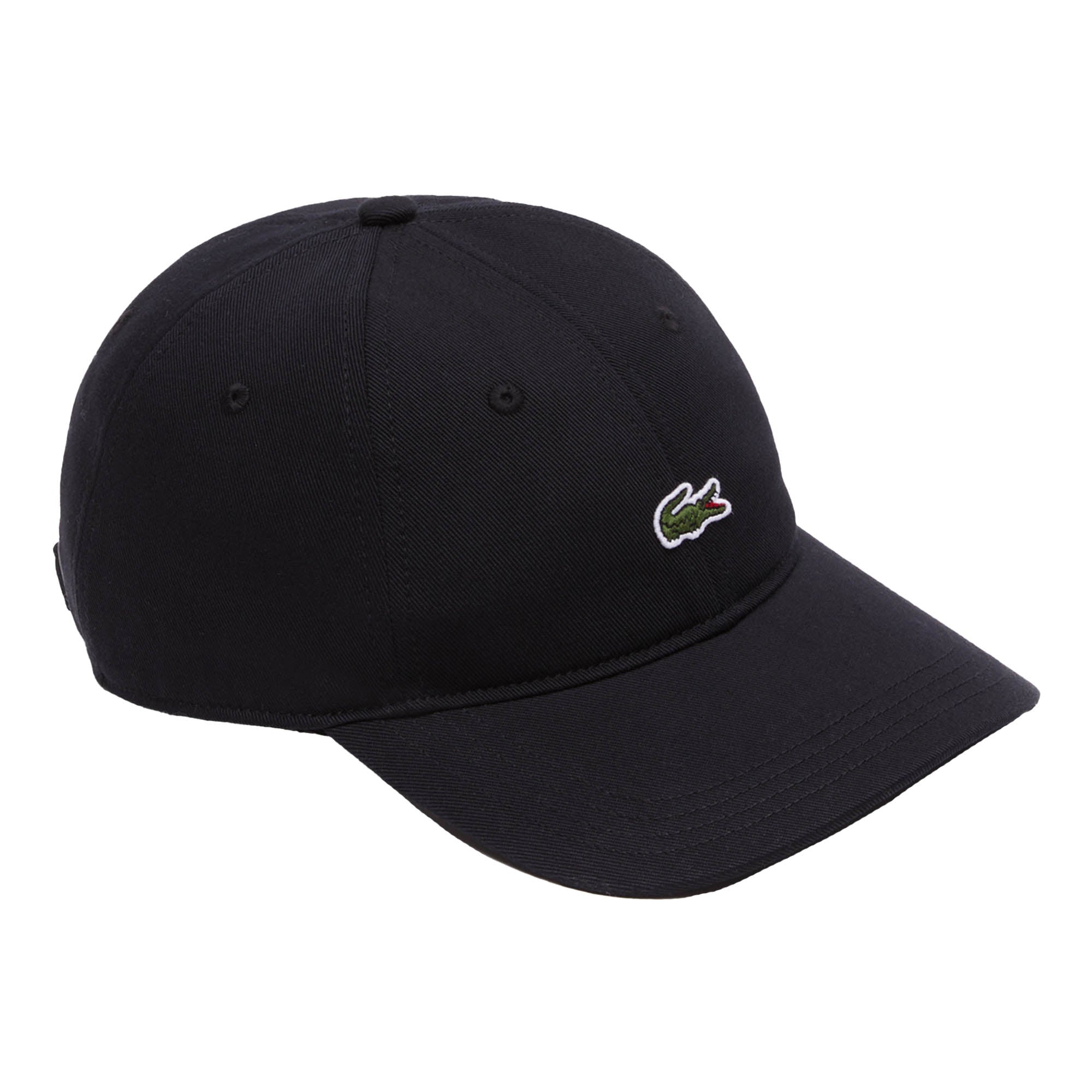 LACOSTE Unisex Cap - Baseball Cap, Baumwolle, Croco Logo, One Size, einfarbig