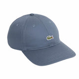 LACOSTE Unisex Cap - Baseball Cap, Baumwolle, Croco Logo, One Size, einfarbig