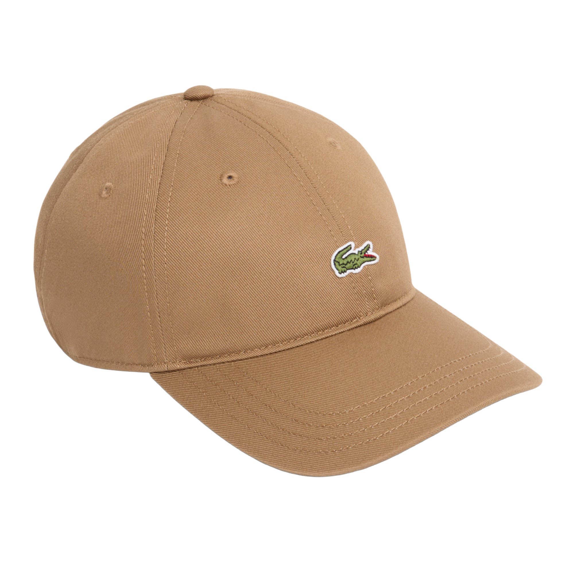 LACOSTE Unisex Cap - Baseball Cap, Baumwolle, Croco Logo, One Size, einfarbig