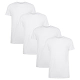 Bamboo basics Herren T-Shirt RUBEN, 4er Pack - Unterhemd, Rundhals, Single Jersey