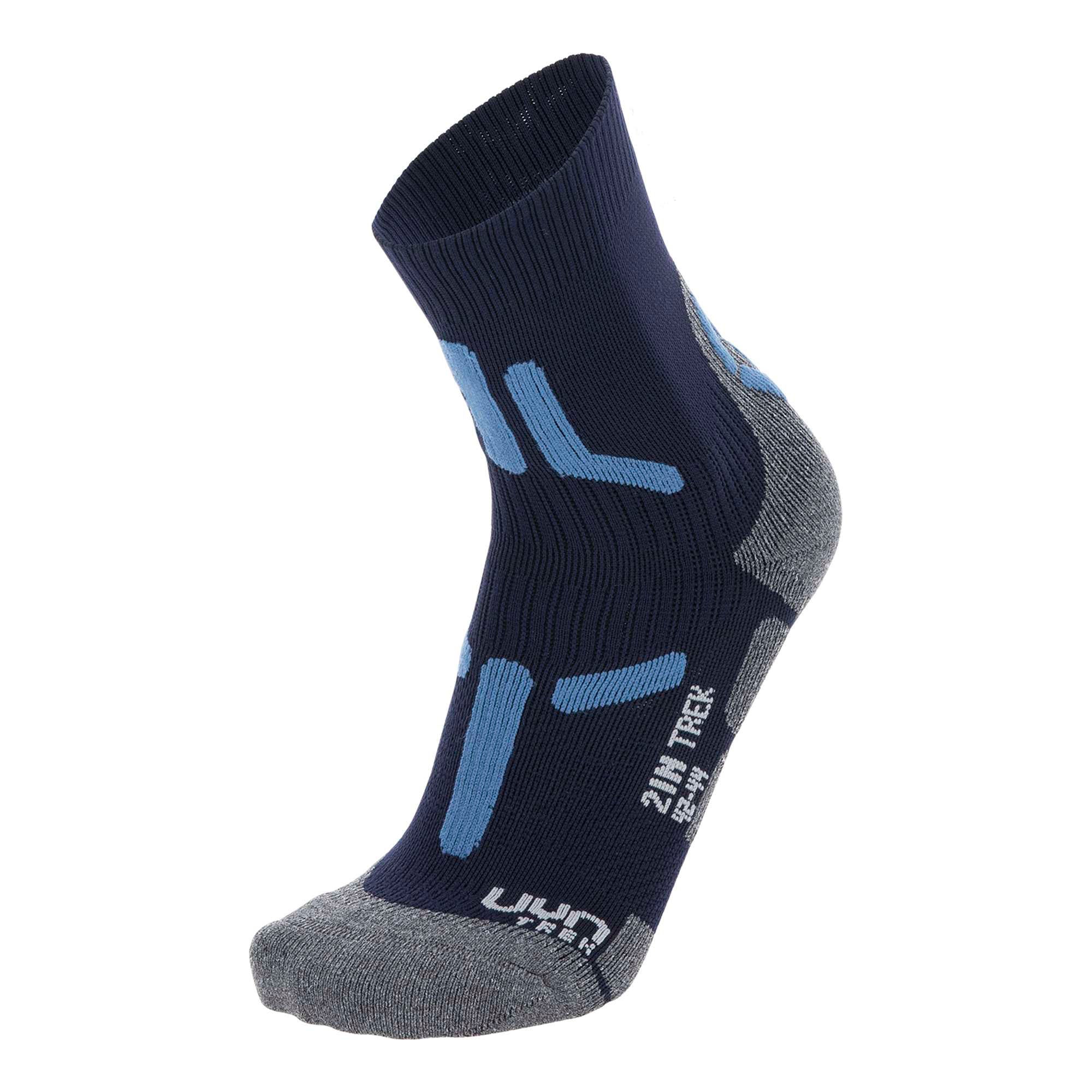 UYN Herren Trekking Socken - 2IN Socks, Socken, Polyamid, Logo