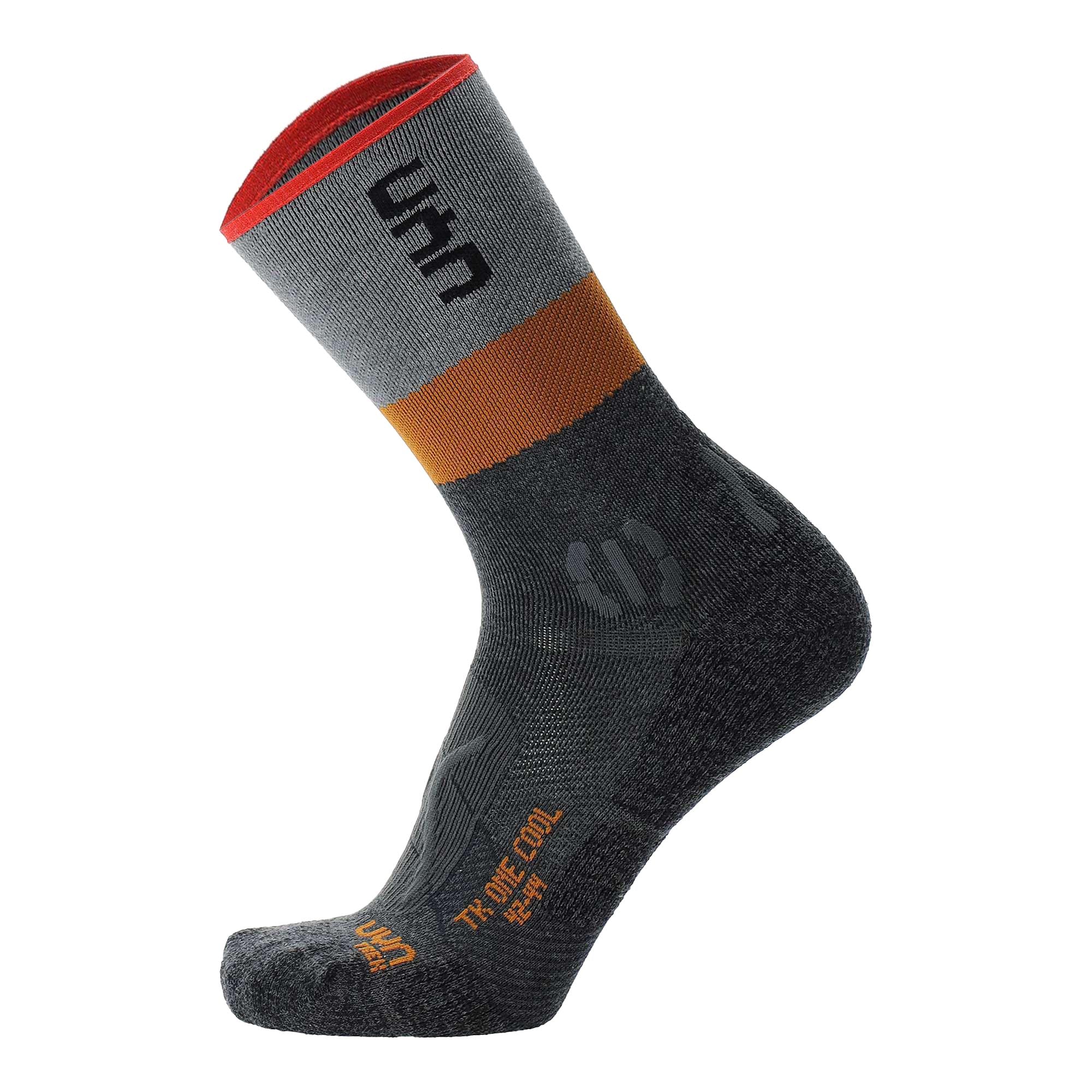 UYN Herren Trekking Socken -Trekking One Cool Socks, Wandersocken,  Logo