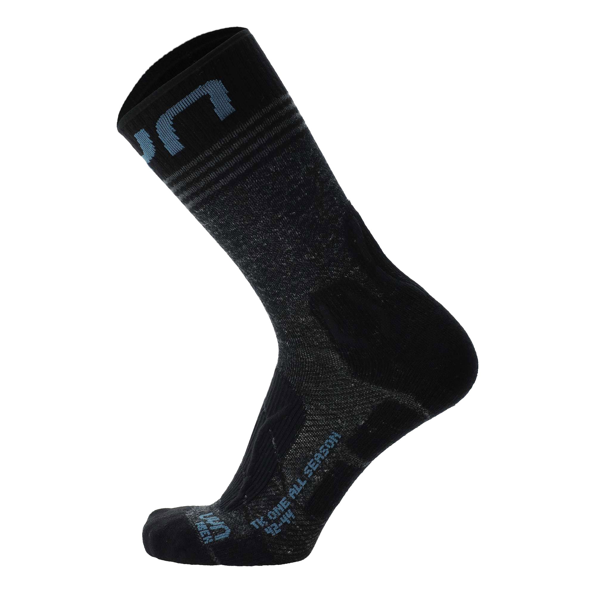 UYN Men Trekking Socks - Trekking One All Season Mid Socks, Hiking Socks, Logo