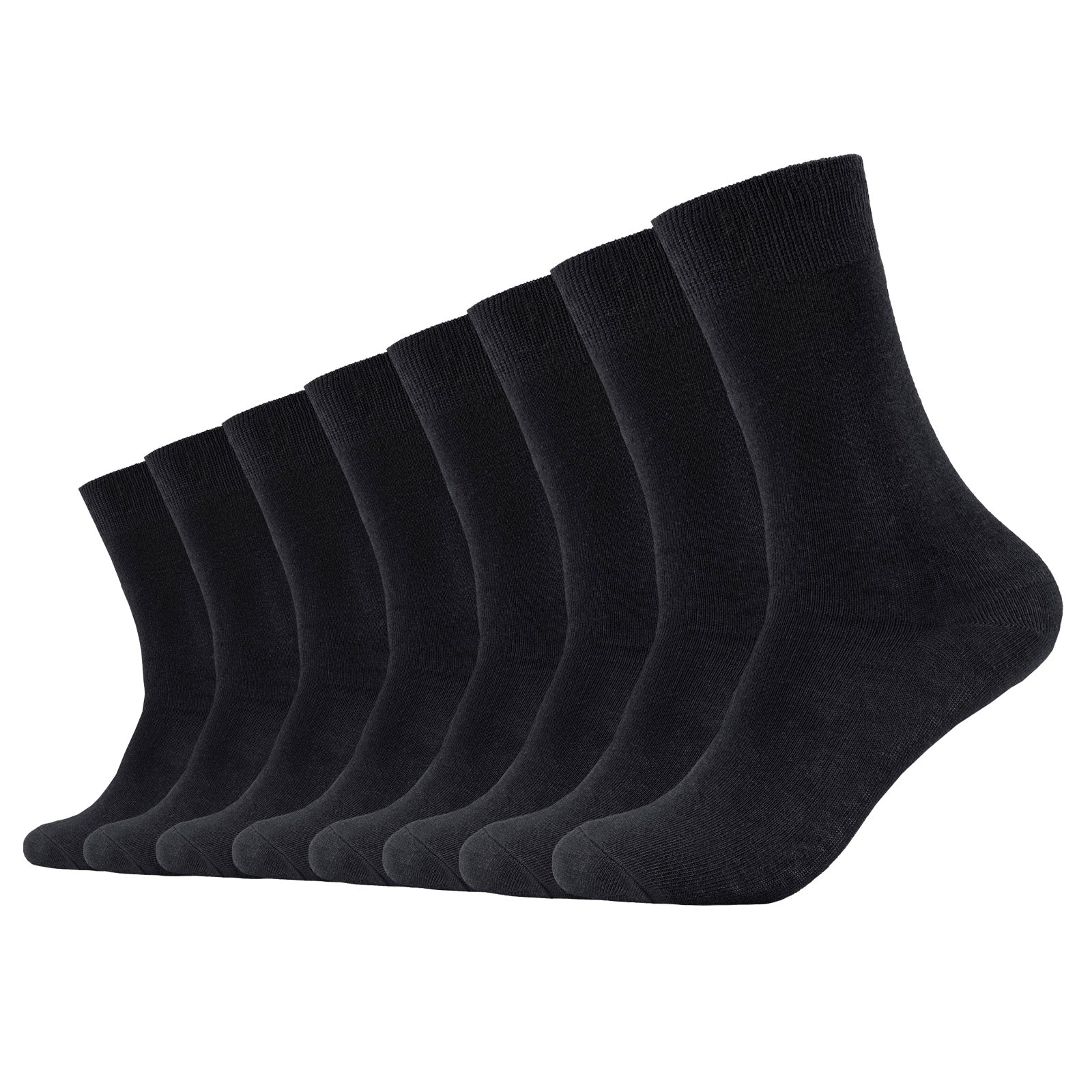 s.Oliver Unisex Socken, 8er Pack - Kurzsocken, einfarbig