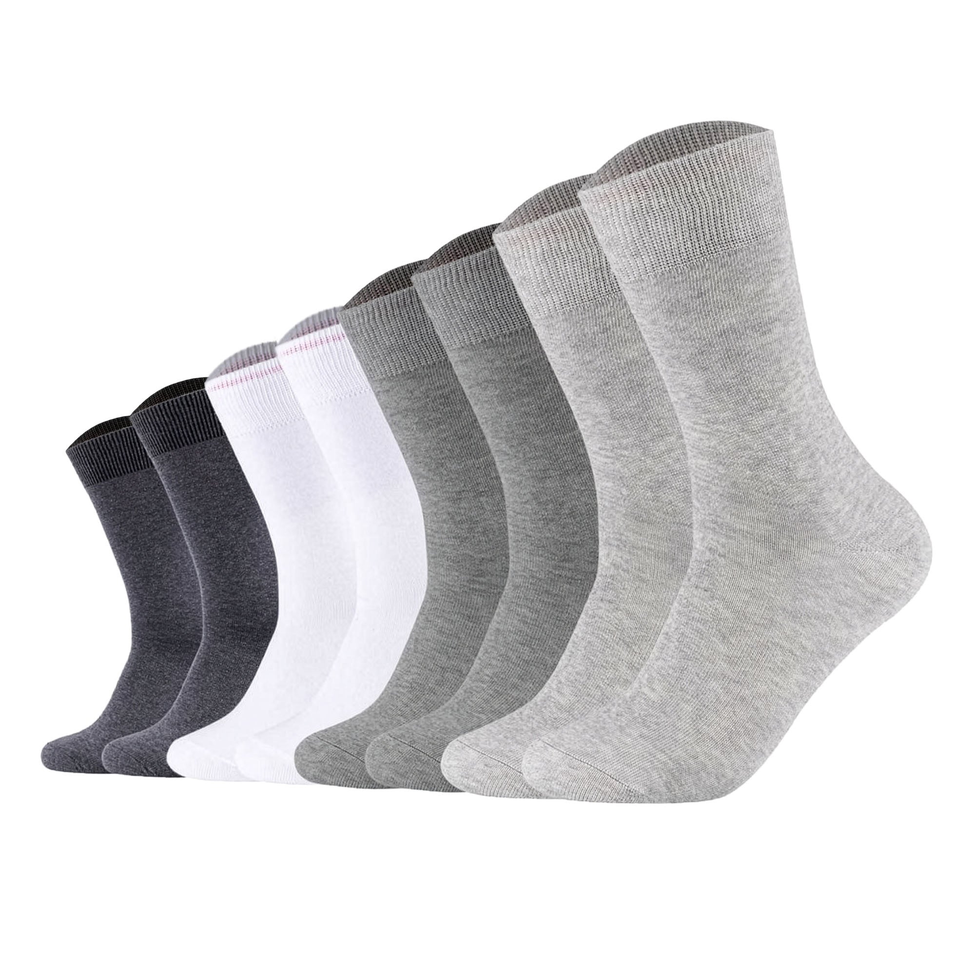 s.Oliver Unisex Socken, 8er Pack - Kurzsocken, einfarbig