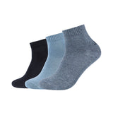 s.Oliver 3 Paar Unisex Quarter Socken, Einfarbig S21001 - Farbenwahl