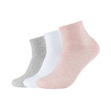 s.Oliver 3 Paar Unisex Quarter Socken, Einfarbig S21001 - Farbenwahl