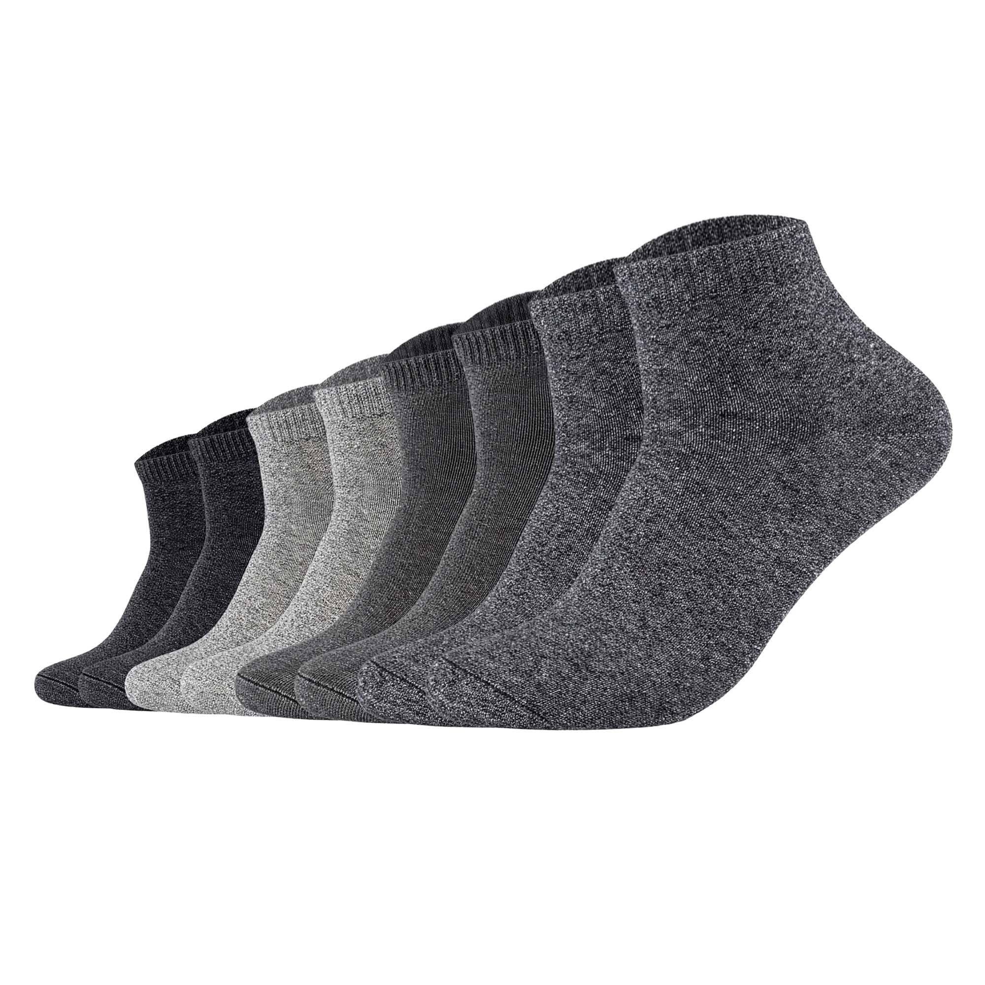s.Oliver Unisex Socken, 8er Pack - Quarter, einfarbig