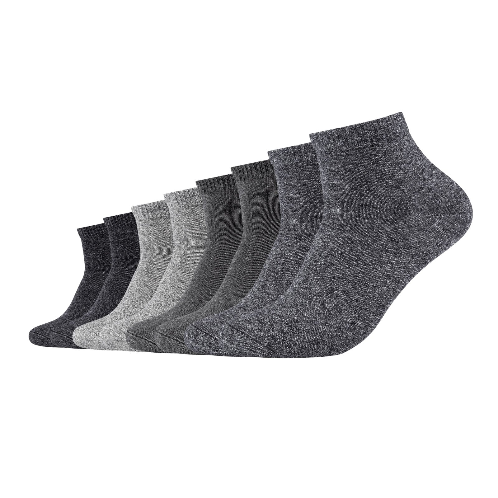 s.Oliver Unisex Socken, 8er Pack - Quarter, einfarbig