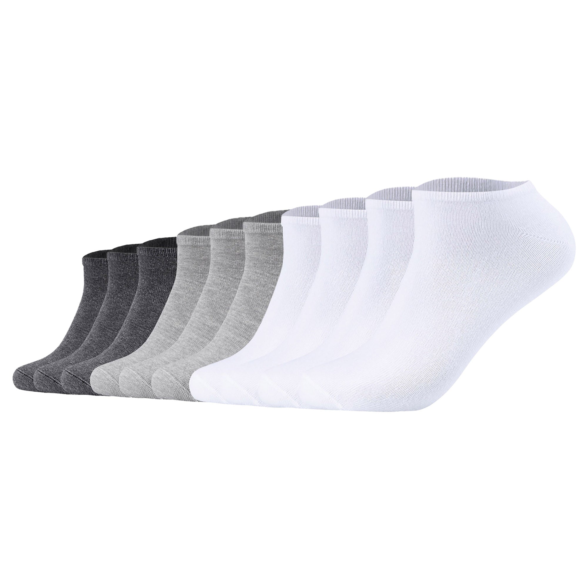 s.Oliver Unisex Socken, 10er Pack - Sneaker, einfarbig