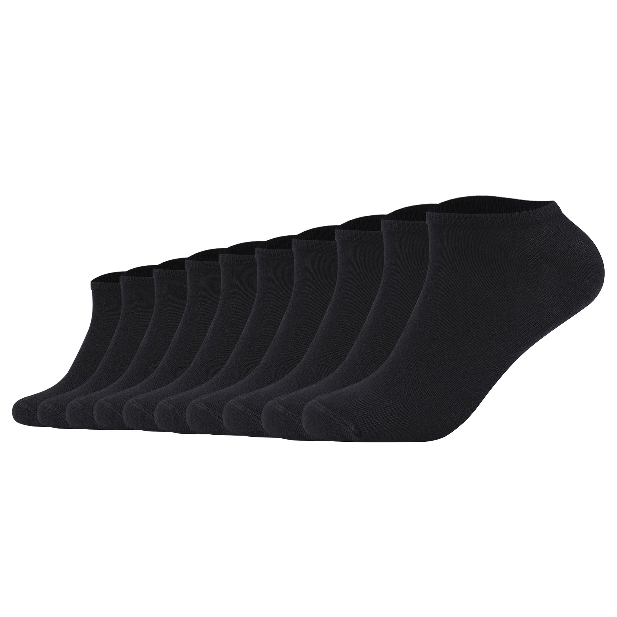 s.Oliver Unisex Socken, 10er Pack - Sneaker, einfarbig