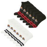 Ellesse Unisex Sneaker Socken MELNA, 6 Paar - Trainer Liner, Sport, Logo