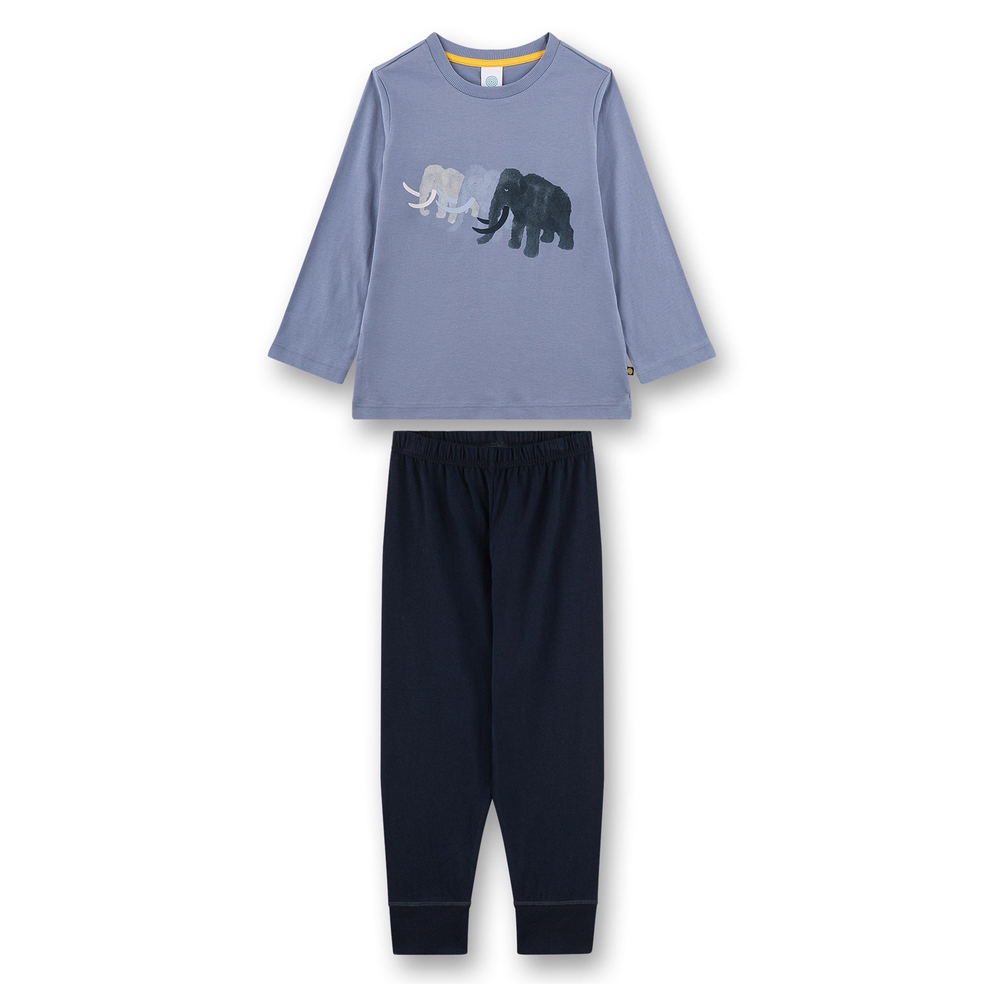 Sanetta Boys pyjamas, long - Kids, mammoth print, single jersey